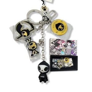 Tokidoki Adios Keychain multi charm rare